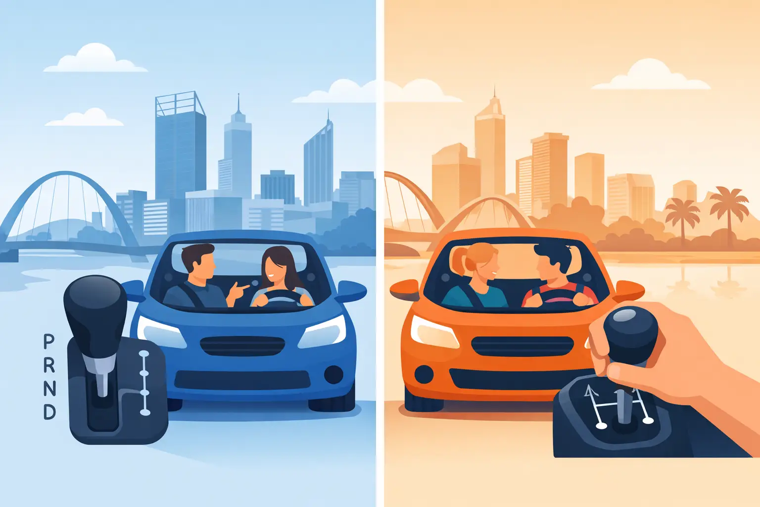 Automatic or Manual Lessons in Perth?
