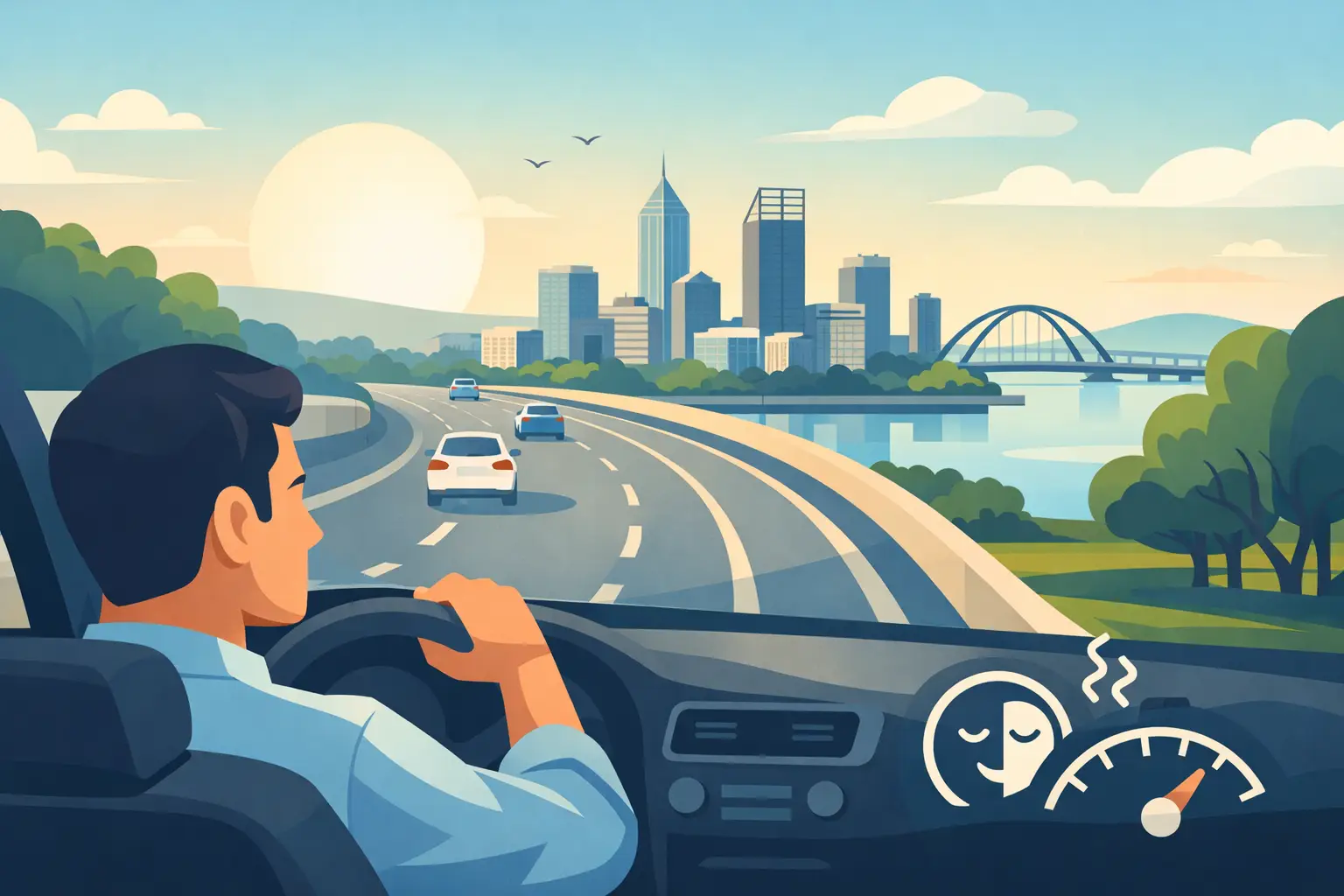How to Stay Calm While Driving on Perth Roads