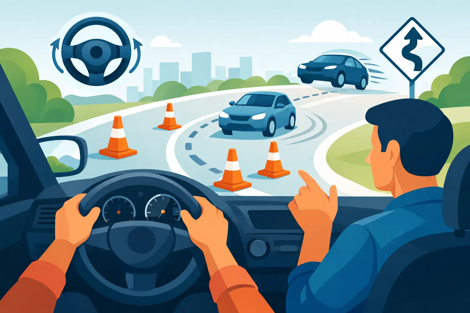 How to Improve Steering Control When Learning to Drive