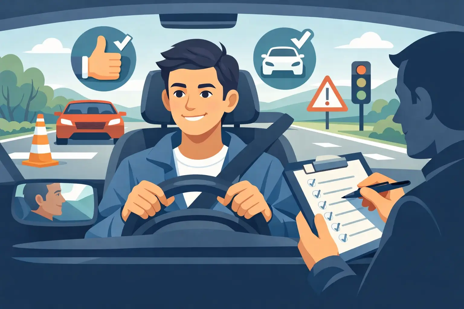 How to Pass a Mock Driving Test With Confidence