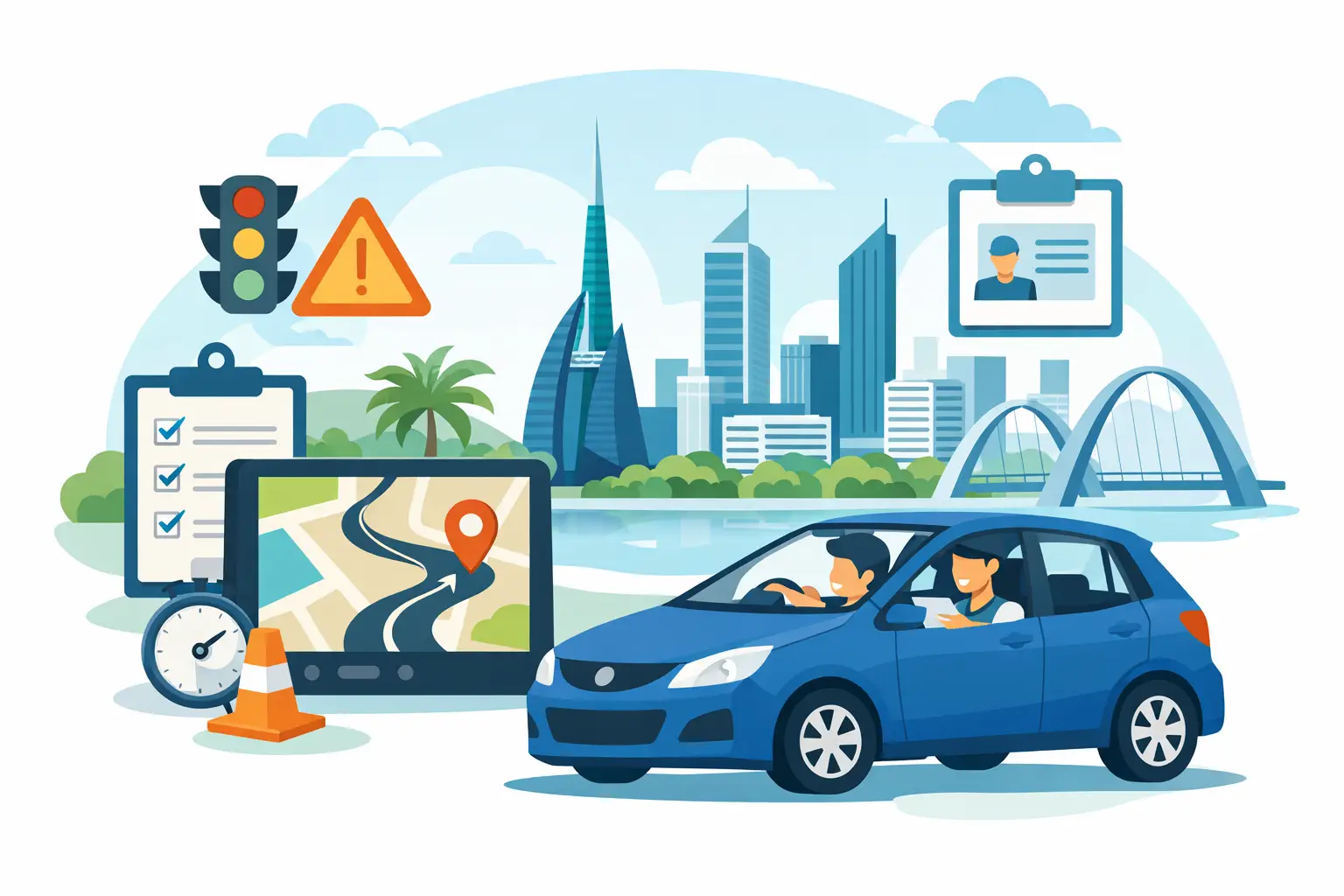 Perth Driving Test Routes and How to Prepare