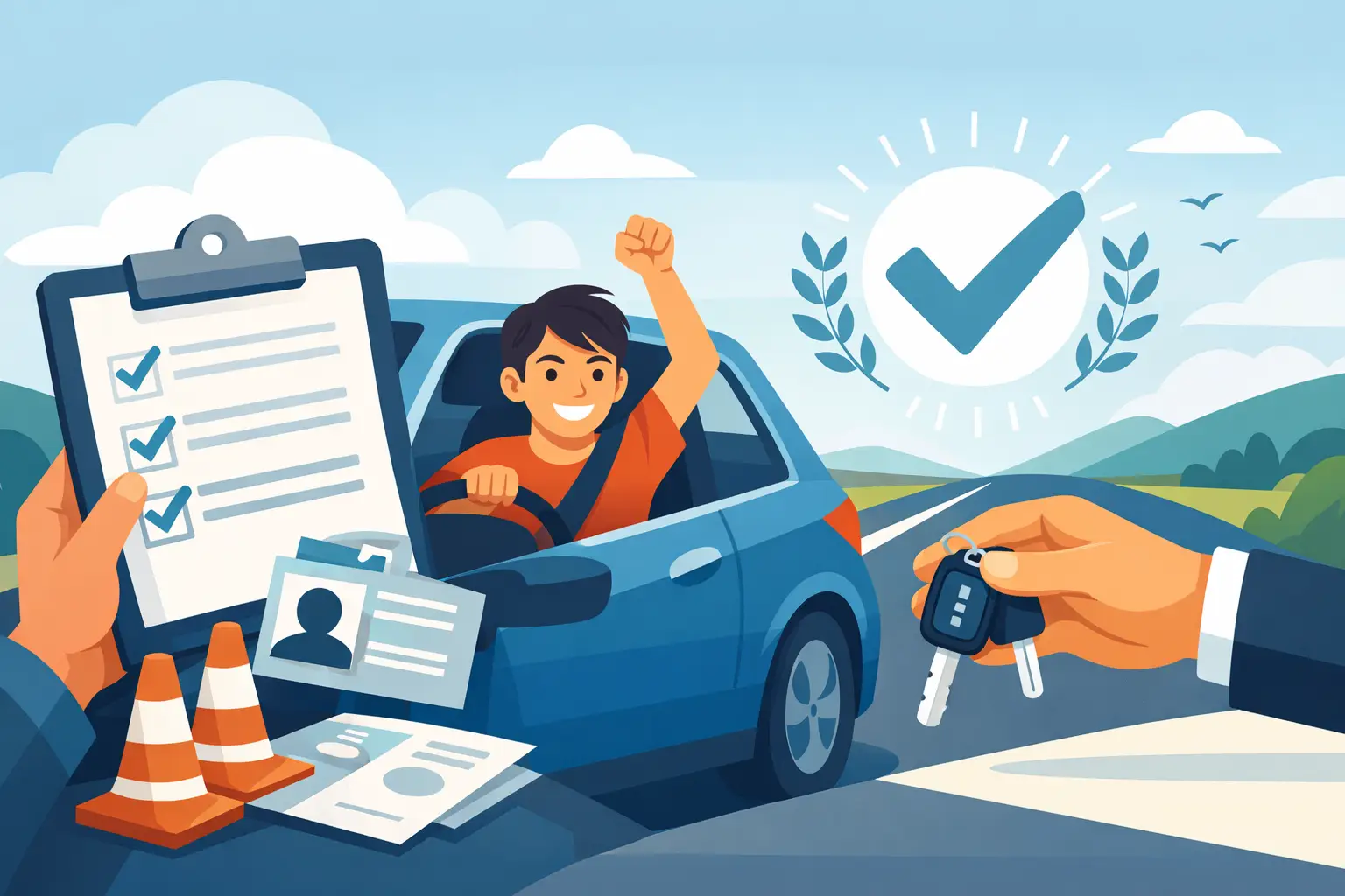 Driving Test Pass After Mock Lessons: What to Expect