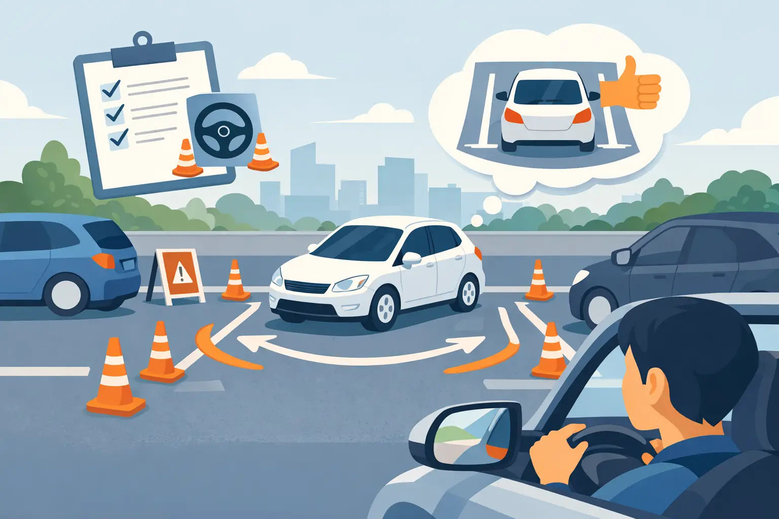 Parking Practice That Builds Test-Day Confidence